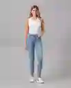 Jean Skinny Mujer Azul Nube Claro T 4 48616 Rifle