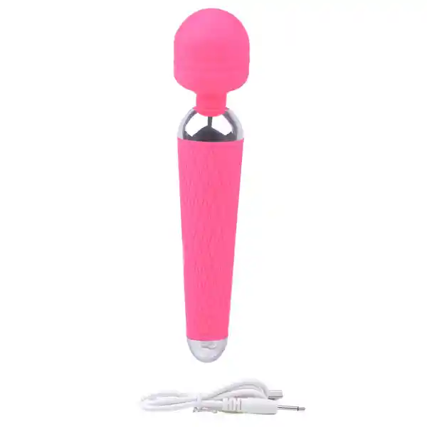 Vibrador masajeador en silicona recargable a prueba de agua