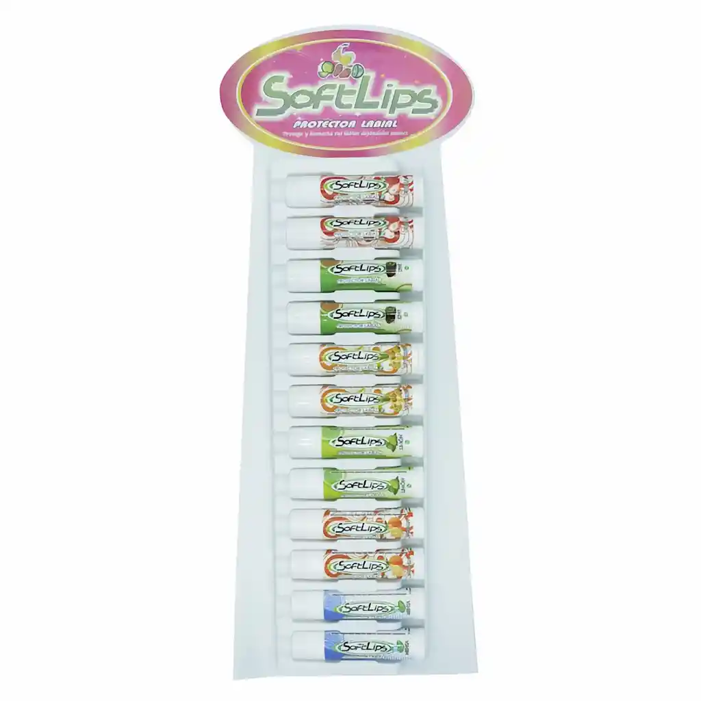 Soft Protector Labial Lips Surtido X 12