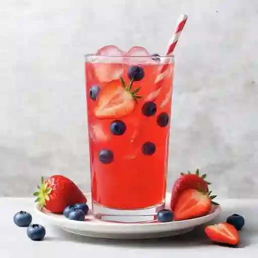 Soda De Frutos Rojos