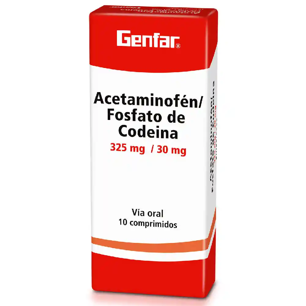 Genfar Acetaminofén (325 mg / 30 mg)