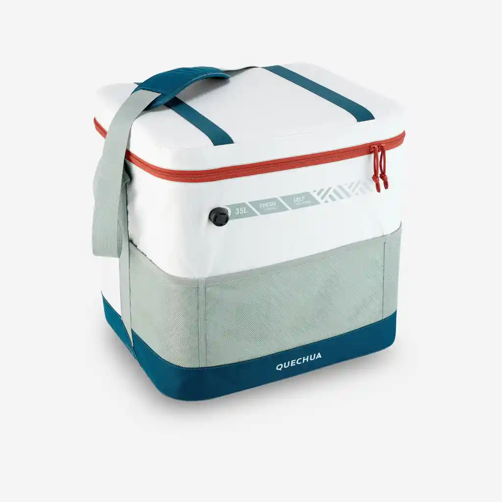 Nevera Plegable de - Preserva La Temperatura 17h Para Camping Quechua