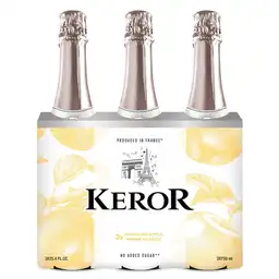 Keror Jugo de Manzana Espumoso Sin Alcohol