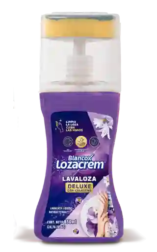 Lavaloza Loza Crem Deluxe Con Colágeno (720 Ml)
