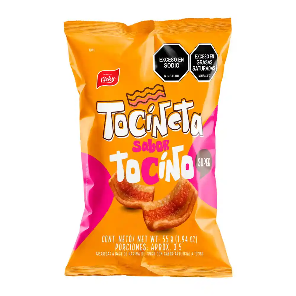 Pasabocas Vicky Tocineta Original