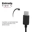 Miniso Audífonos Mini Tipo C Con Cable Negro