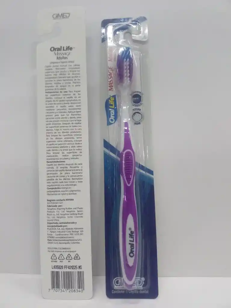 Cepillo Dental Oral Life Massage Adulto