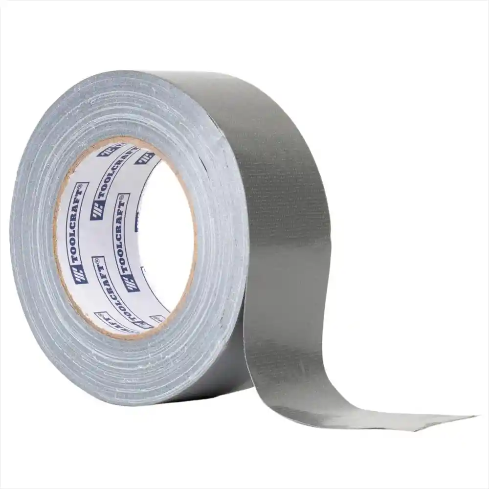 Cinta Para Ducto 45 M Toolcraft Gris Hot Melt Toolcraft