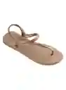 Sandalias Havaianas Flash Urban 4000039 Oro Rosa