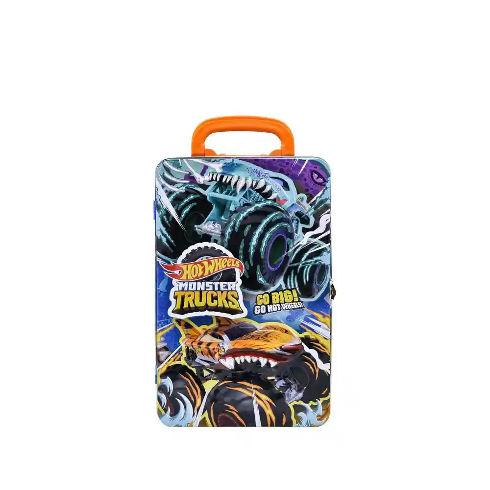 Car Case Metálico Monster Truck Hot Wheels