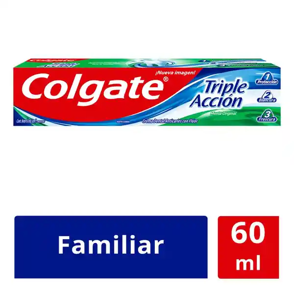 Colgate Crema Dental Triple Acción 60 mL