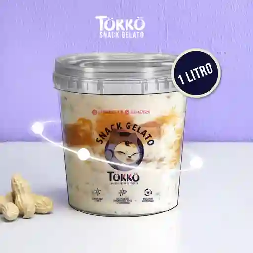 Litro órbita mantequilla de maní