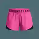 Under Armour Short 3.0 Para Mujer Rosado SM Ref 1344552-686