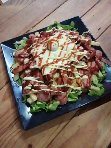 Combo Choripapa con Gaseosa