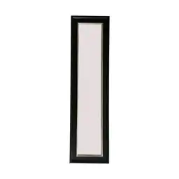 Espejo Pared 123x33 Cm Negro