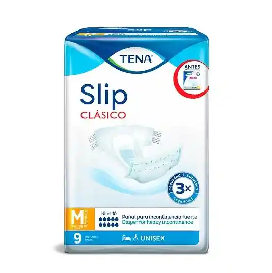 Tena Pañales Slip Basic Medium Incontinencia Intensa