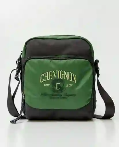 Bolso Manos Libres City Masculino Verde Arból Oscuro Chevignon