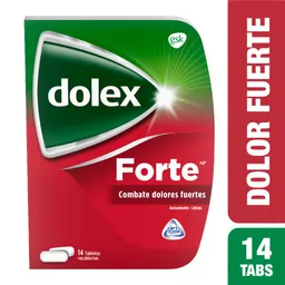 Dolex Forte Acetaminofén (500 mg) Cafeína (65 mg)
