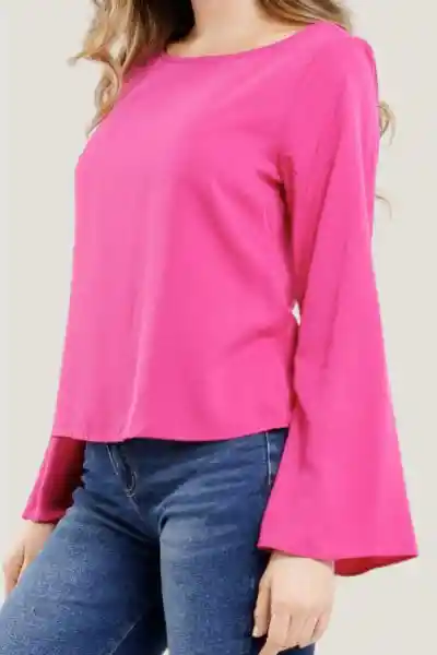 Blusa Austria Color Fucsia Talla M Ragged