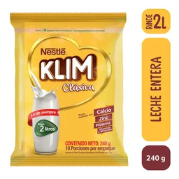 Leche en Polvo Klim Clásica 240 g