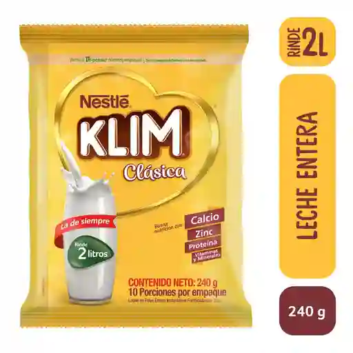 Leche en Polvo Klim Clásica 240 g