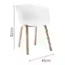 Silla Natura Blanco Ekonomodo Design Ekms203b