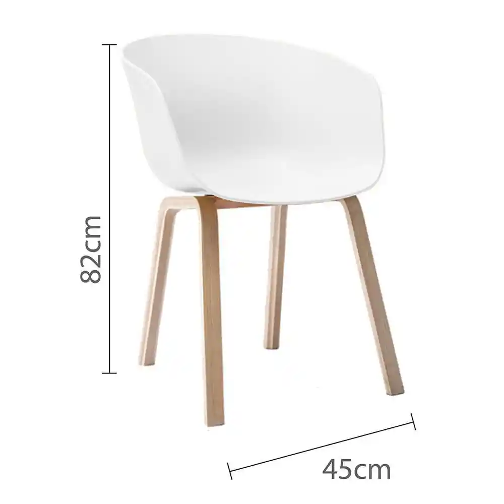 Silla Natura Blanco Ekonomodo Design Ekms203b