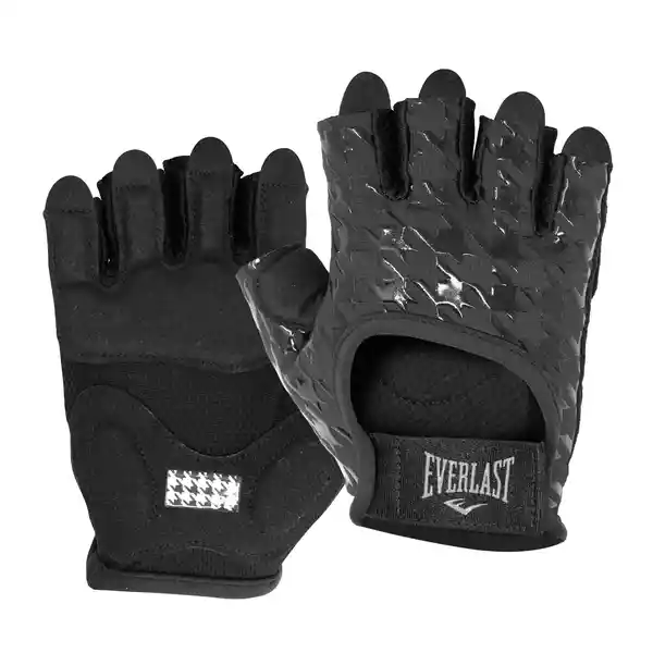 Guantes de Pesas Houndstooth Negro Talla L Everlast