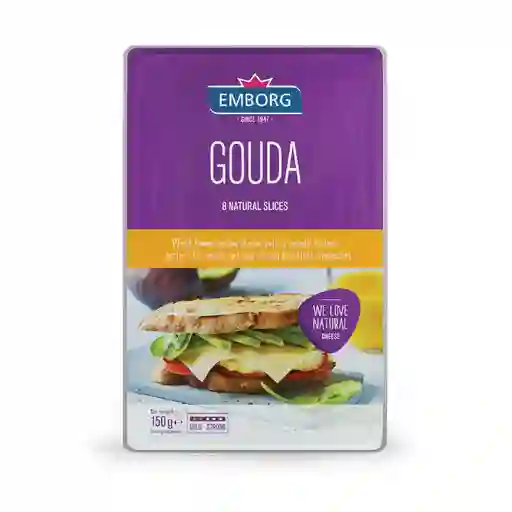 Emborg Queso Gouda Rebanado