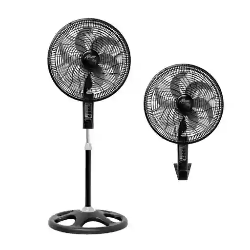 Ventilador Altezza Pro 18 2 en 1 6 Aspas Mp Negro Asf Pg2988b