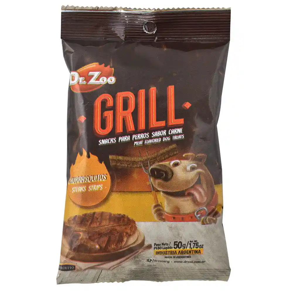 Dr. Zoo Snack Para Perro Churrasquito