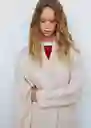 Abrigo Ringo Piedra Talla M Mujer Mango