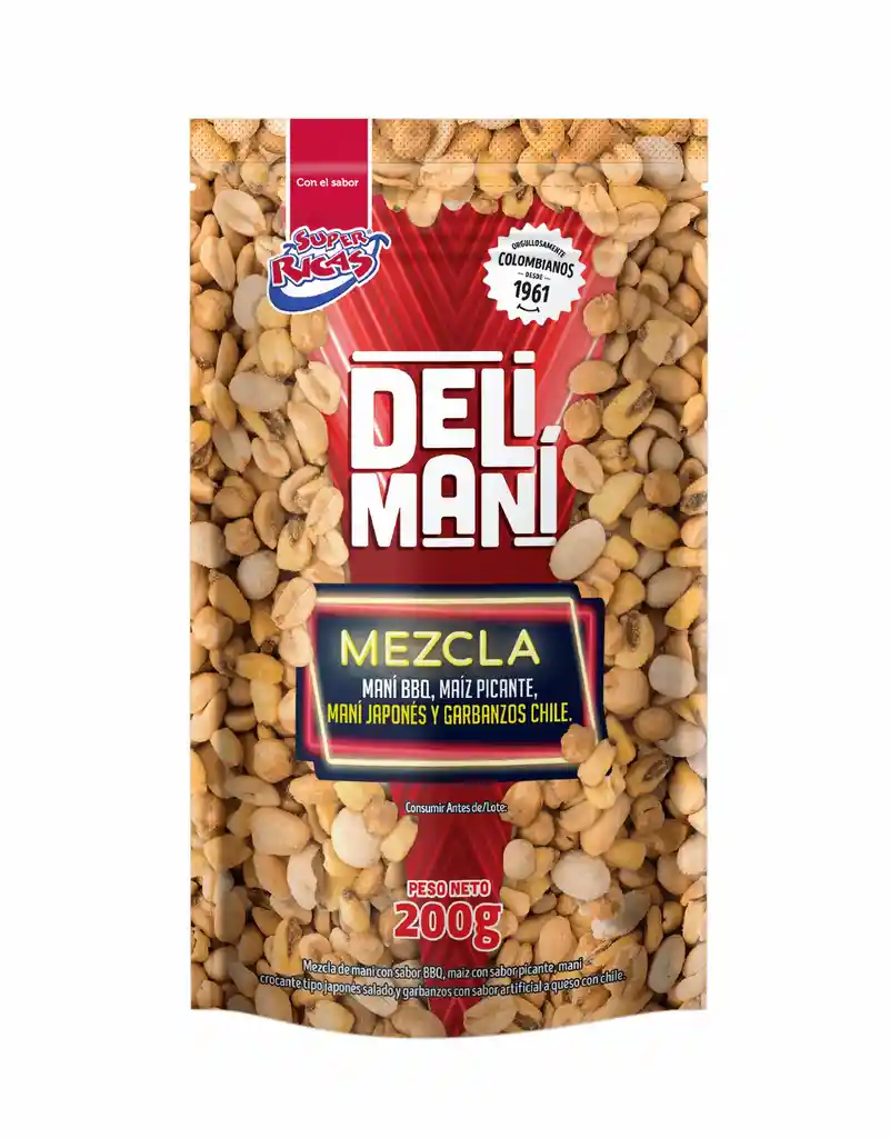 Deli Maní Mezcla Picante Maní