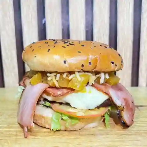 Hamburguesa Hawaiana