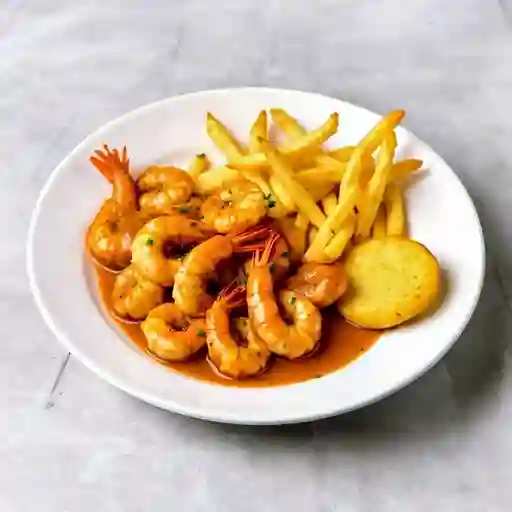Langostinos Al Ajillo
