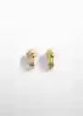 Pendientes Dallas Oro Talla 99 Mujer Mango