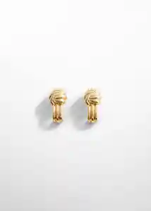 Pendientes Dallas Oro Talla 99 Mujer Mango