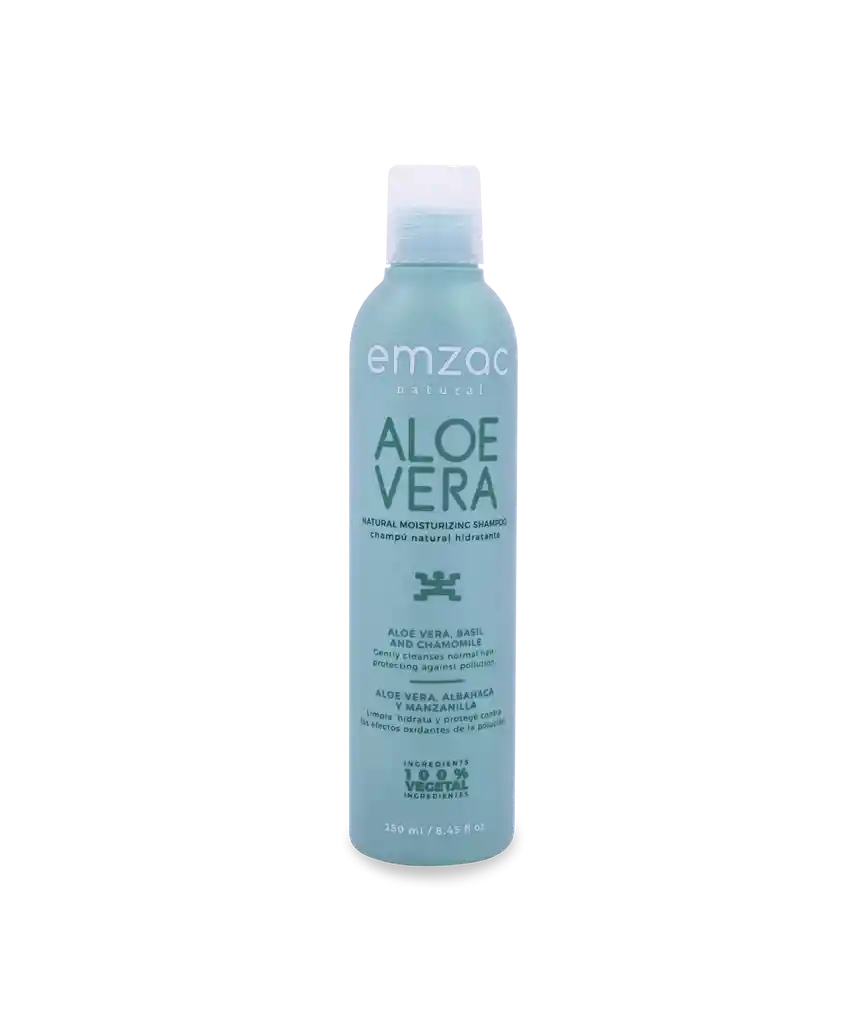 Emzac Shampoo Natural con Aloe Vera