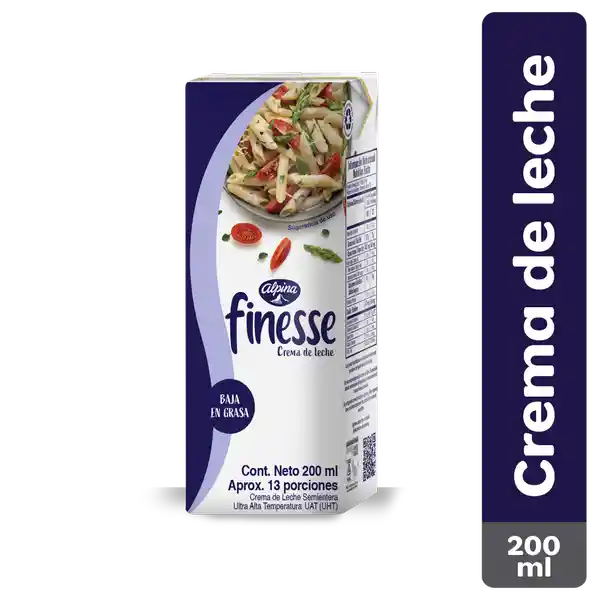 Finesse Crema de Leche 200 mL