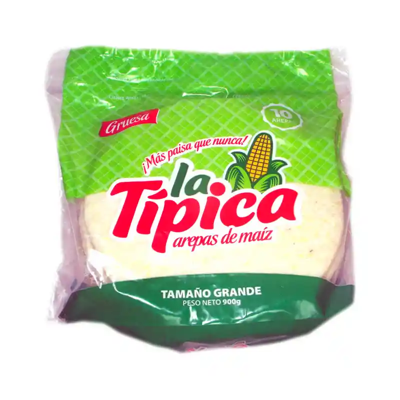 La Típica Arepa de Maíz Tamaño Grande