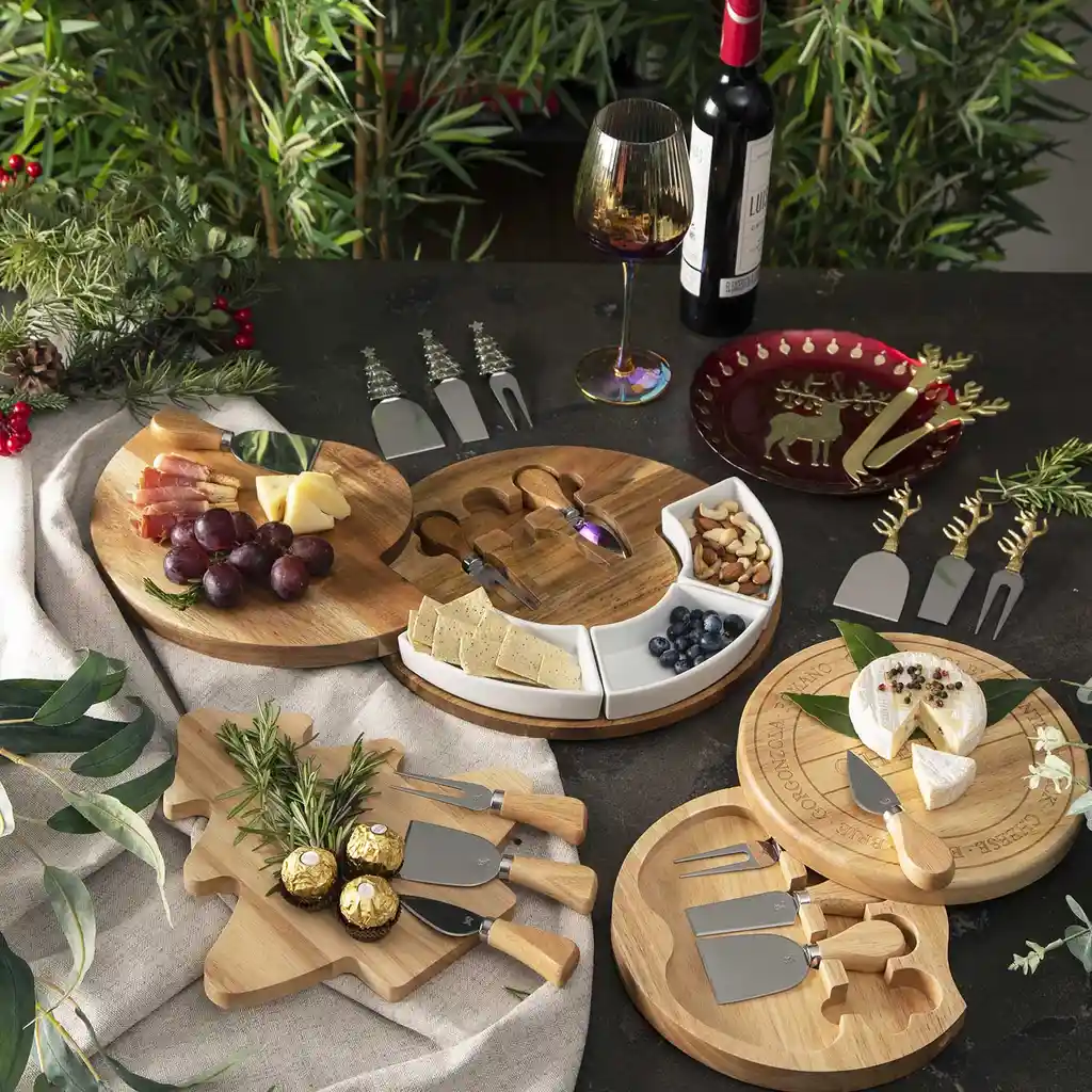 Set Para Quesos Árbol de Navidad Ambiente Gourmet