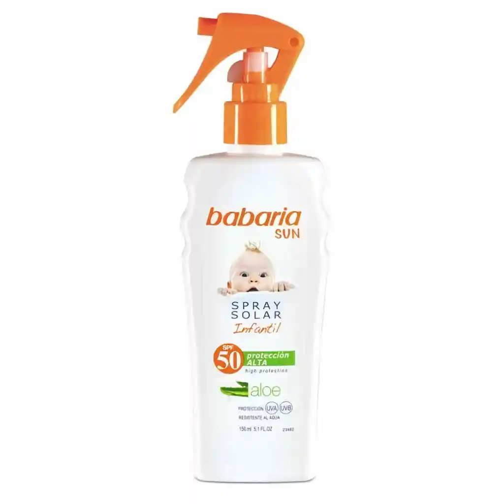 Babaria Spray Solar Infantil Spf 50 150 Ml