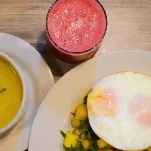 Menú Del Día Vegetariano,a Partir de 12m