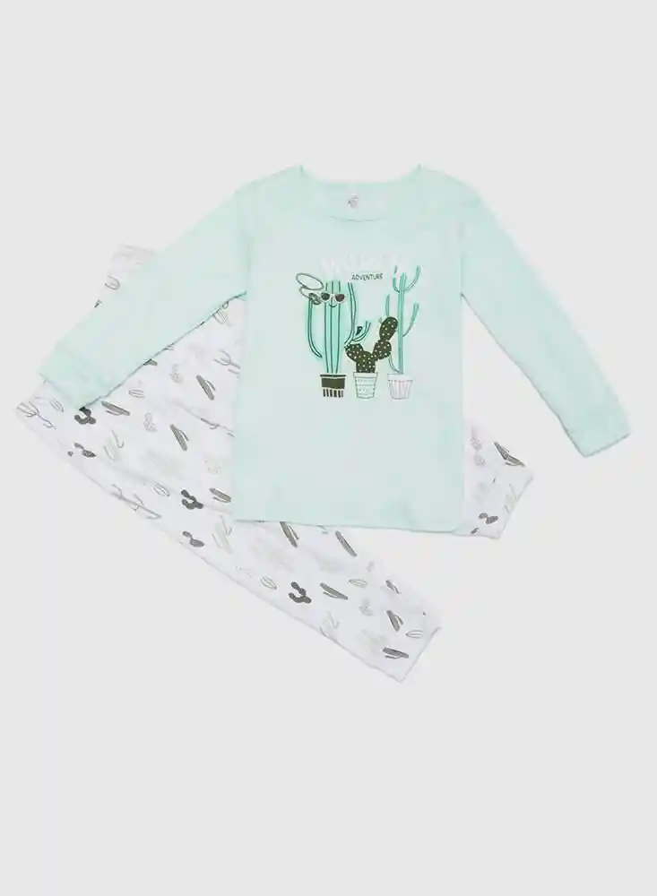 Pijama Larga-larga Bebito 3t-verde