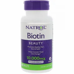 Natrol Suplemento Dietario Biotin Beauty
