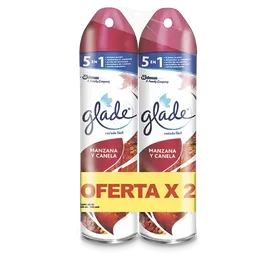 Glade ambientador manzana y canela