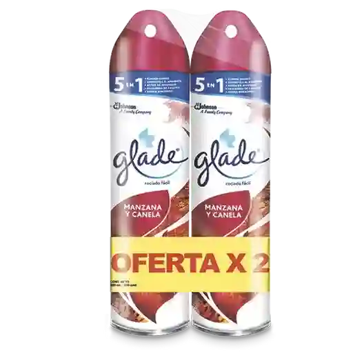 Glade ambientador manzana y canela