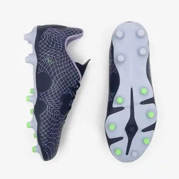 Kipsta Guayos de Fútbol Cordón Niño Viralto Nebula Talla 35