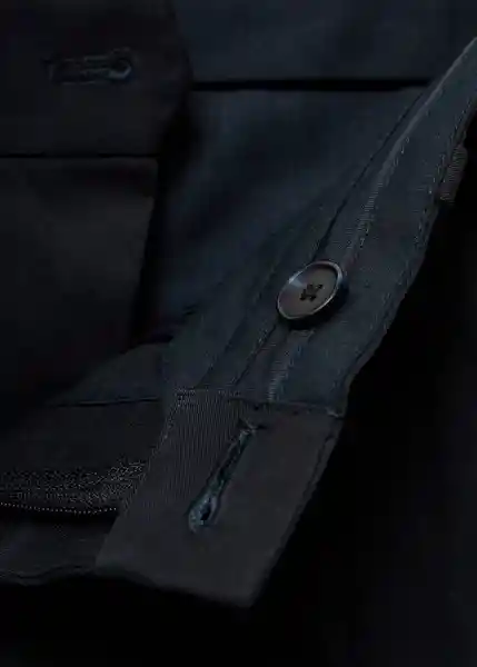 Pantalón Tampaca Navy Talla 42 Hombre Mango