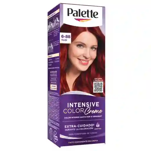 Tinte Palette Color Creme 6-88 Rubí